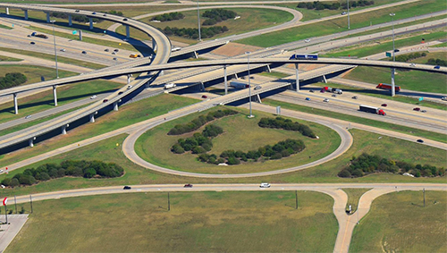 I-35 and Loop 340 in 2017