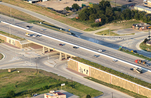 I-35 Expansion Project at FM2114 improvements